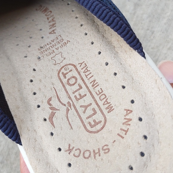 Flyflot Size 39 Mesh Slip On Wedge Shoes - Picture 8 of 13